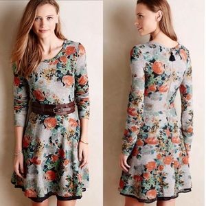 Saturday Sunday Anthropologie floral dress.